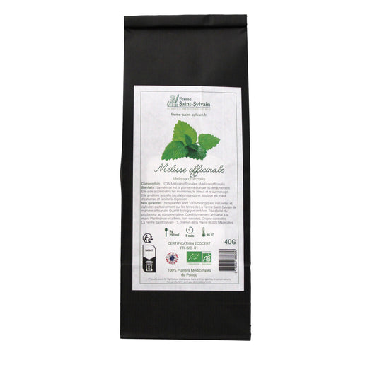 infusion mélisse fraîche et relaxante