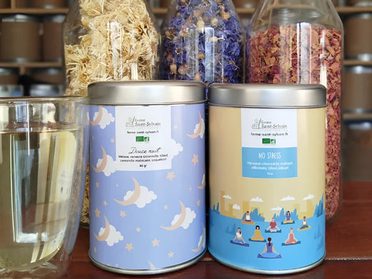 Coffret d'infusions bio Sérénité