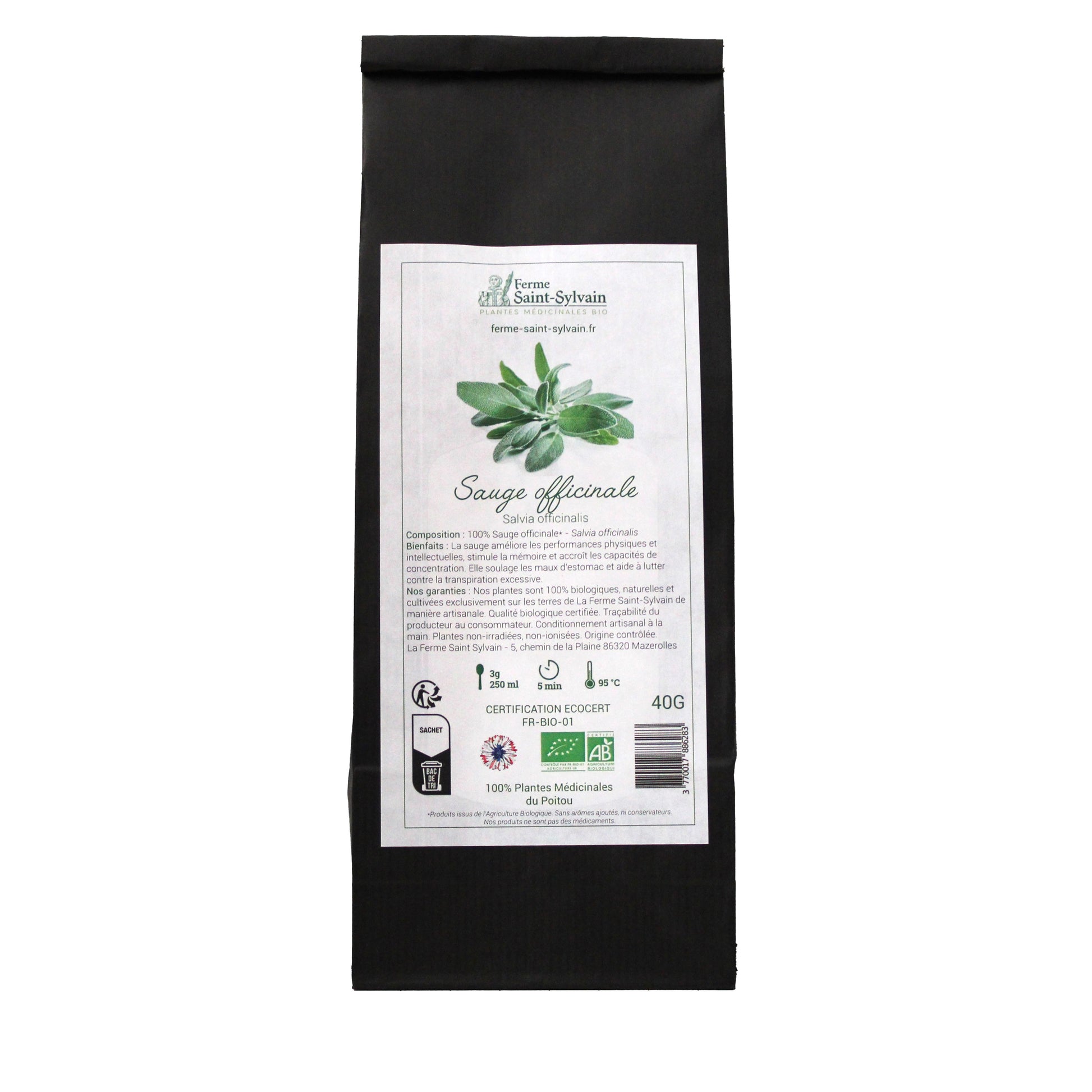 tisane de sauge bio en vrac