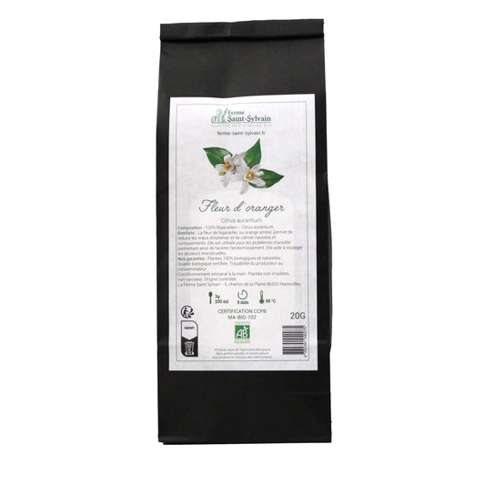 fleur d’oranger infusion bio en vrac
