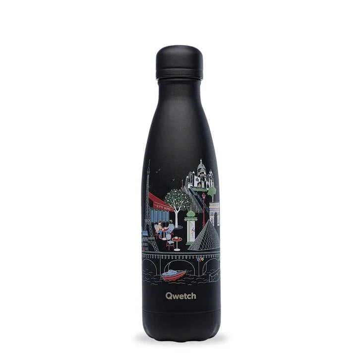 Bouteille isotherme Qwetch Originals Paris – 500 ml