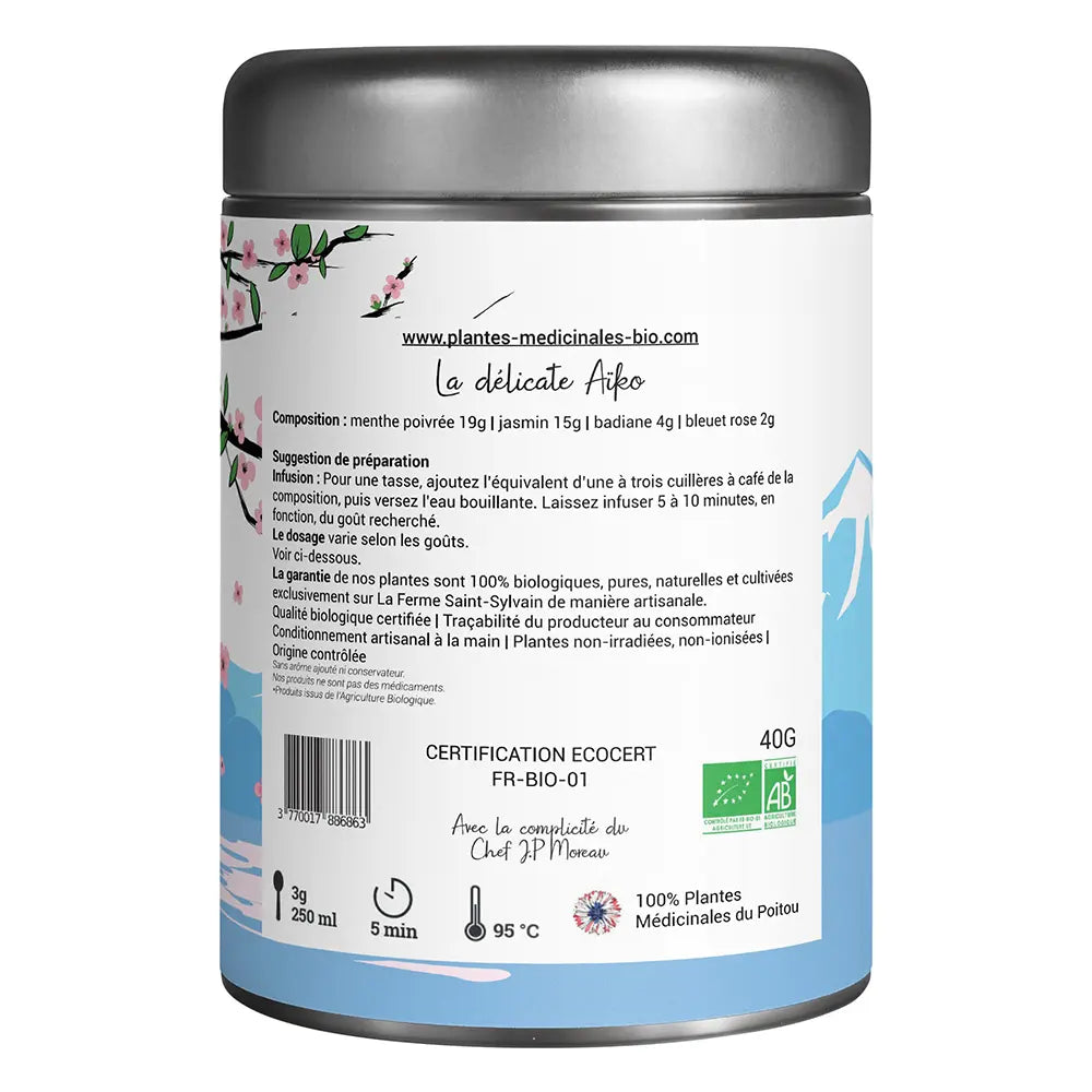 Tisane La Délicate Aiko Bio