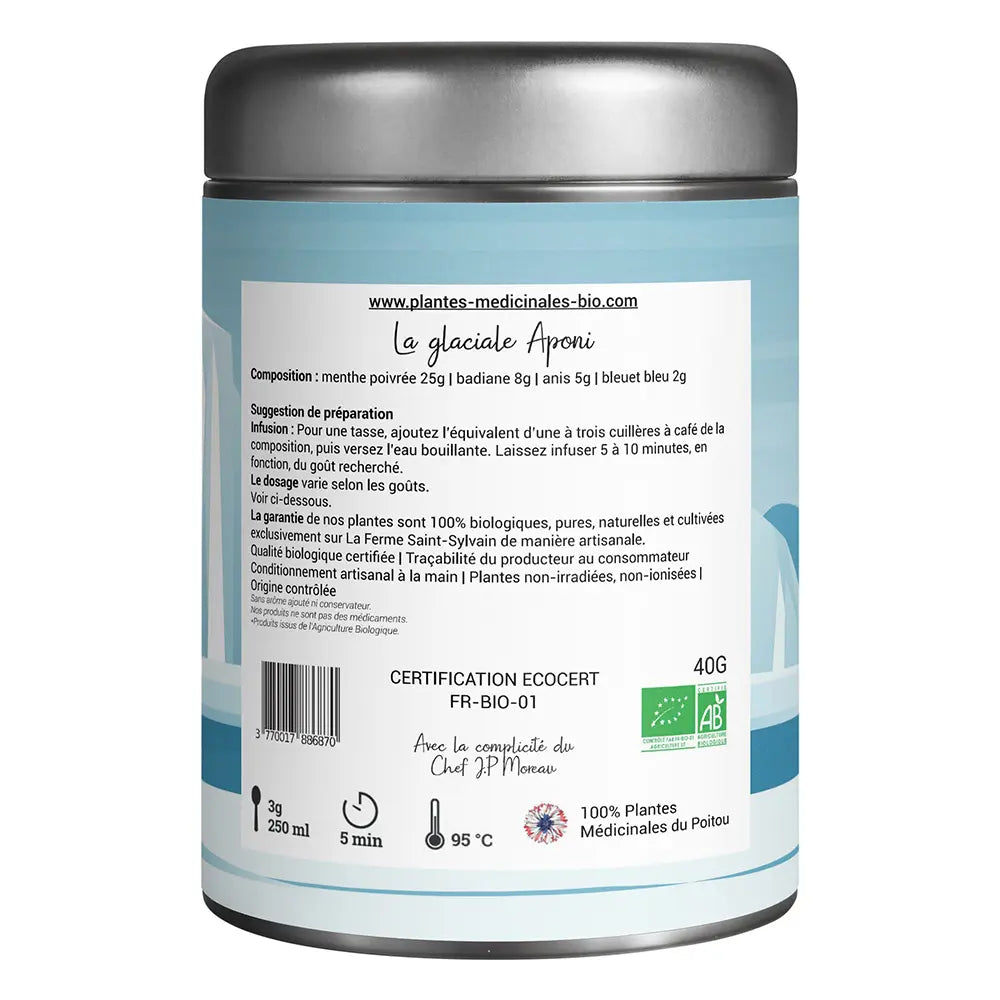 Tisane La Glaciale Aponi Bio