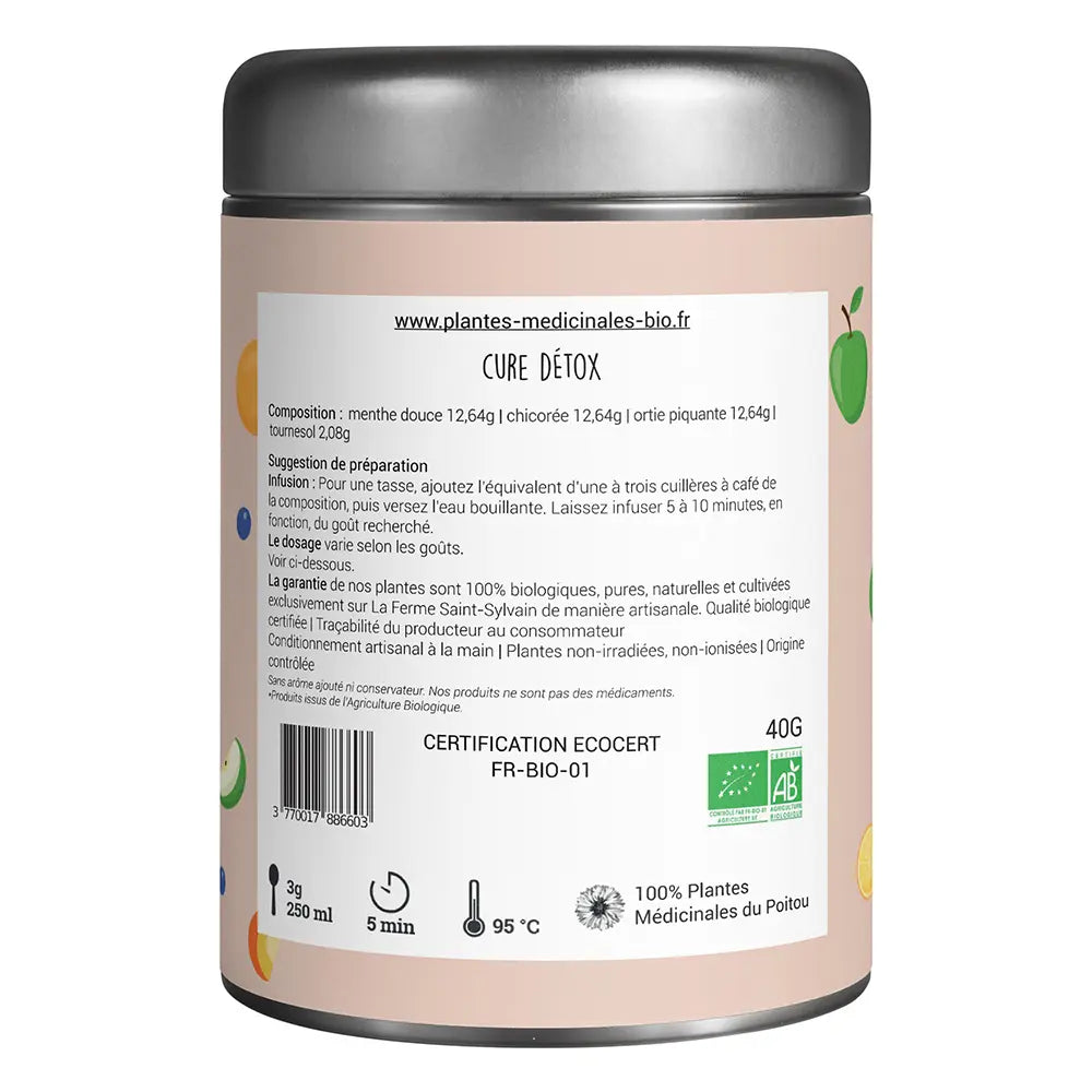 Tisane Cure détox Bio