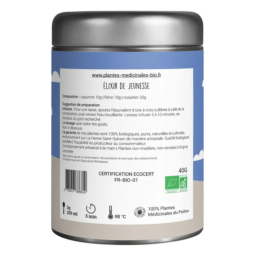 Tisane Elixir de jeunesse Bio