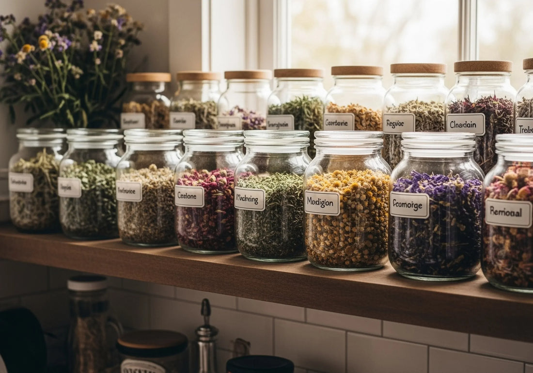 Comment conserver les plantes pour infusion