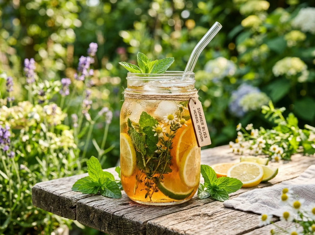 Infusions froides : recettes naturelles pour l’été