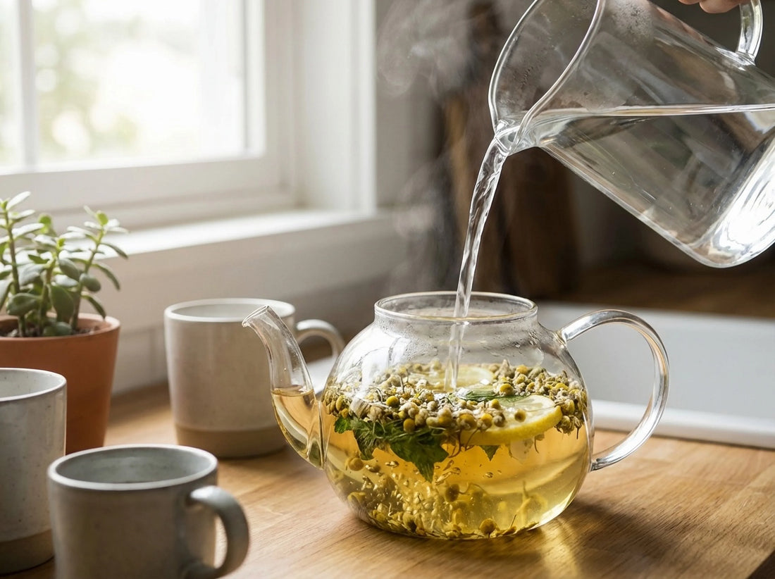 Quelle eau utiliser pour une infusion de plantes ?