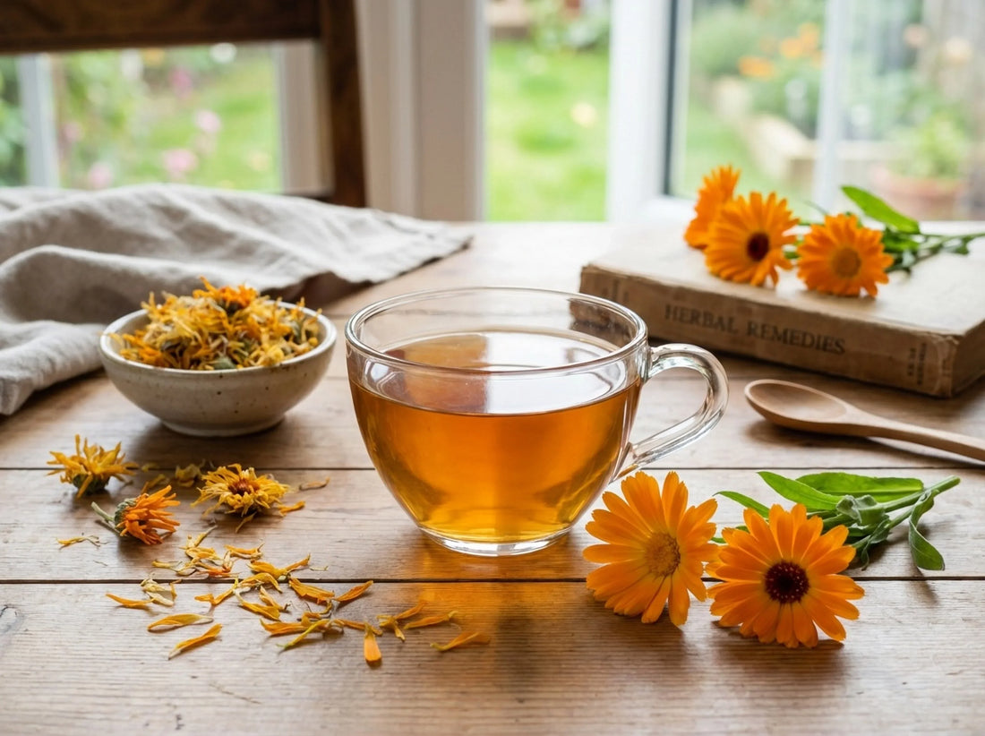 Le souci en infusion : une fleur délicate pour les tisanes