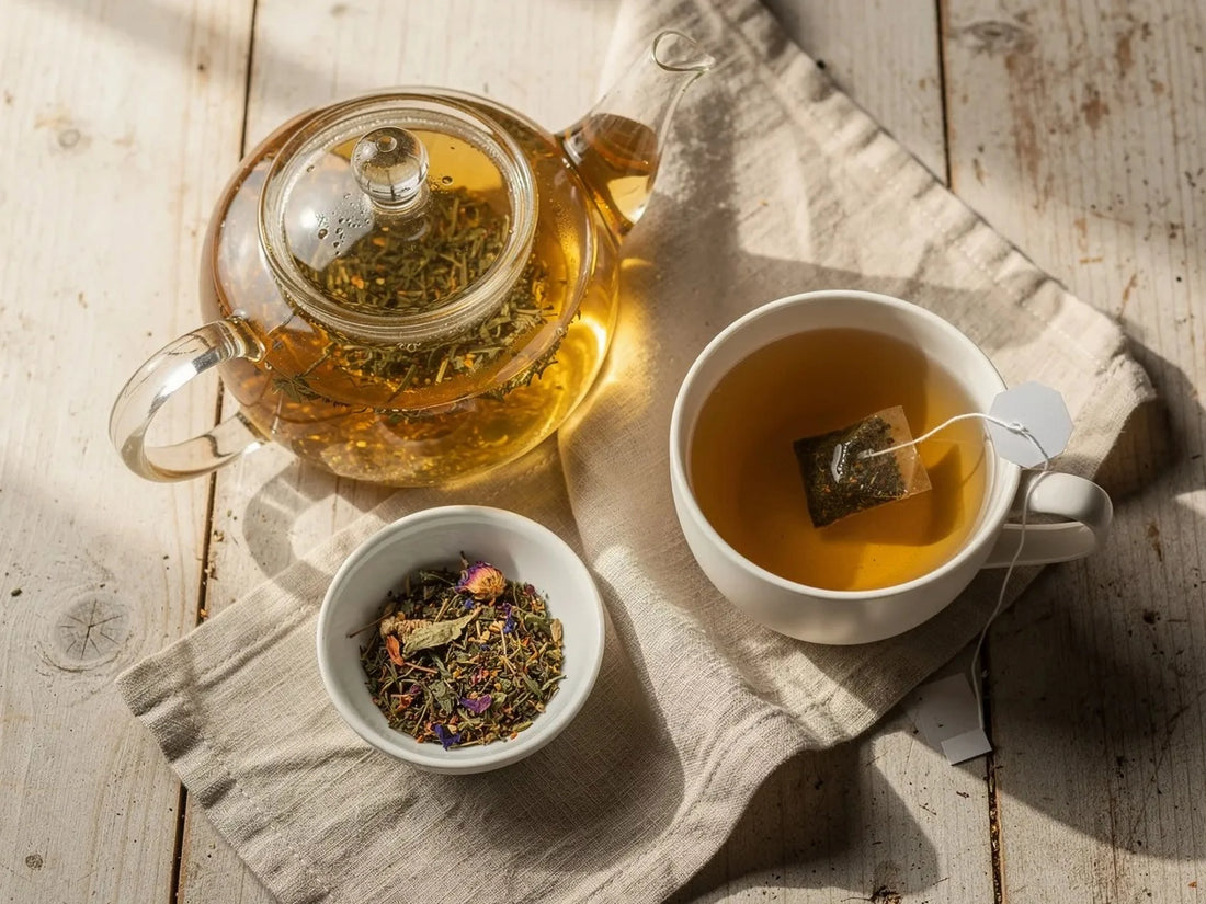 Tisane en vrac ou en sachet : comment choisir le meilleur format ?