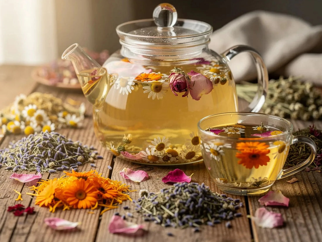Tisanes florales : découvrir les infusions de fleurs