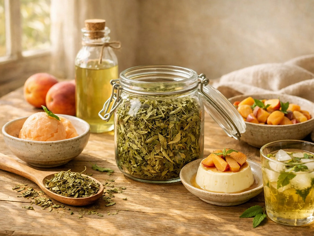 Verveine séchée : 10 idées gourmandes pour l'utiliser autrement qu'en infusion