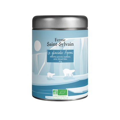 Tisane La glaciale Aponi Bio – Infusion fraîche et épicée | Ferme Saint-Sylvain - 40g