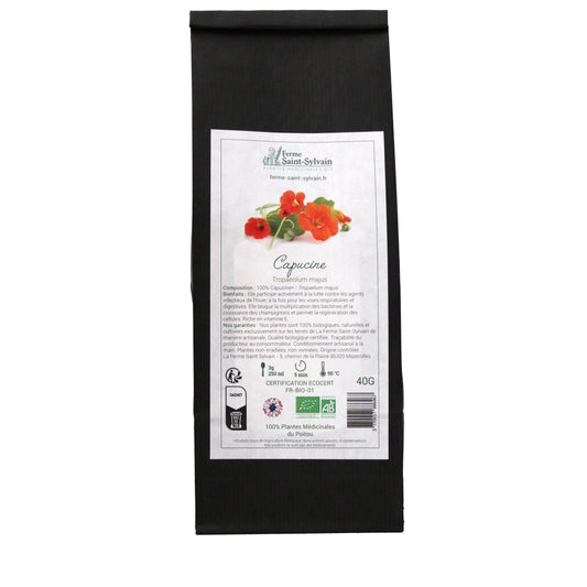 tisane de capucine bio en vrac