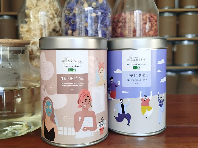 Coffret d'infusions bio Élixir de beauté