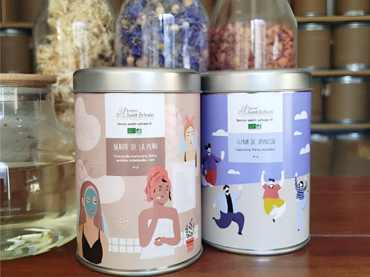 Coffret d'infusions bio Élixir de beauté