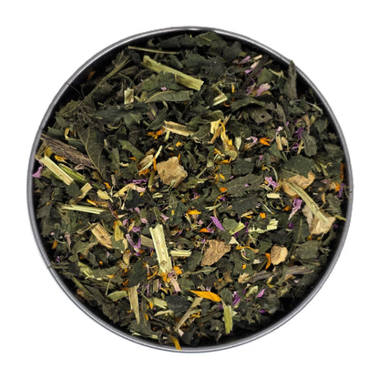 Tisane Garde à Vous Bio – Infusion fraîche et tonique aux notes végétales et épicées - 40g