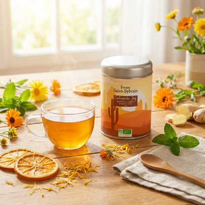 Tisane L’Intrépide Joy Bio – Infusion aux arômes frais et épicés