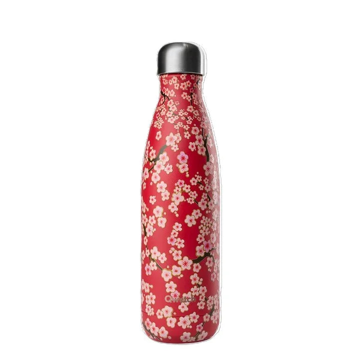 Bouteille isotherme Qwetch Originals Flowers Rouge – 750 ml
