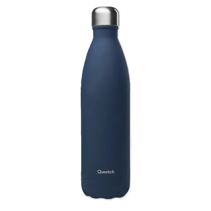 Bouteille isotherme Qwetch Originals Granite Bleu  - 750ml