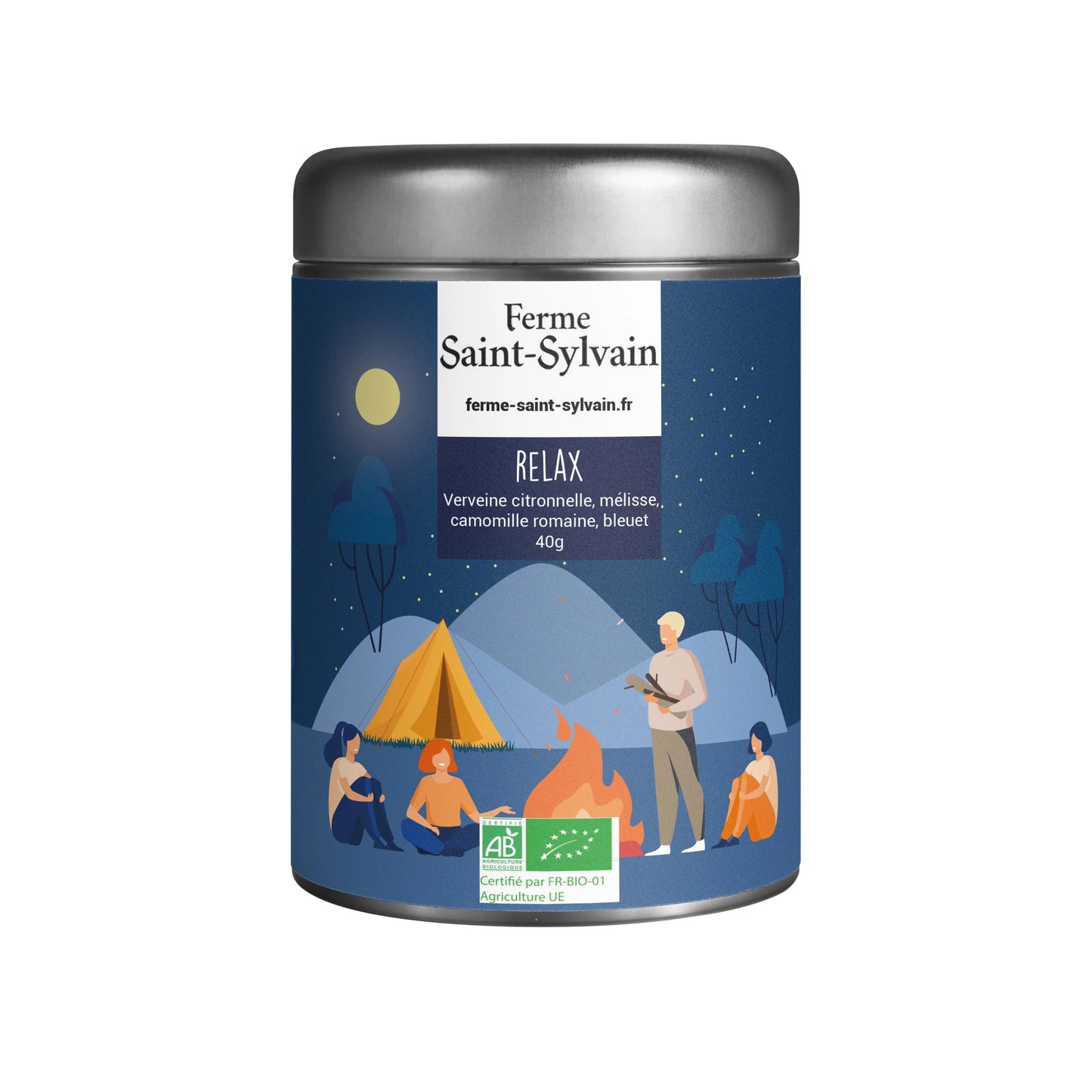 Tisane Relax Bio – Infusion douce & aromatique - 40g