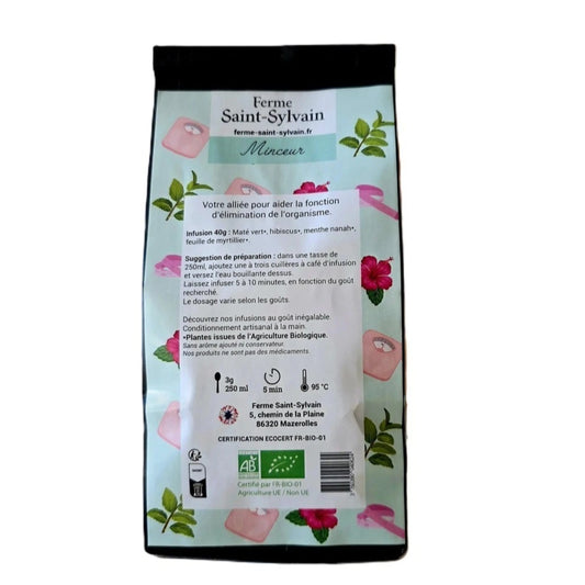 Tisane Minceur bio - Sachet 40g