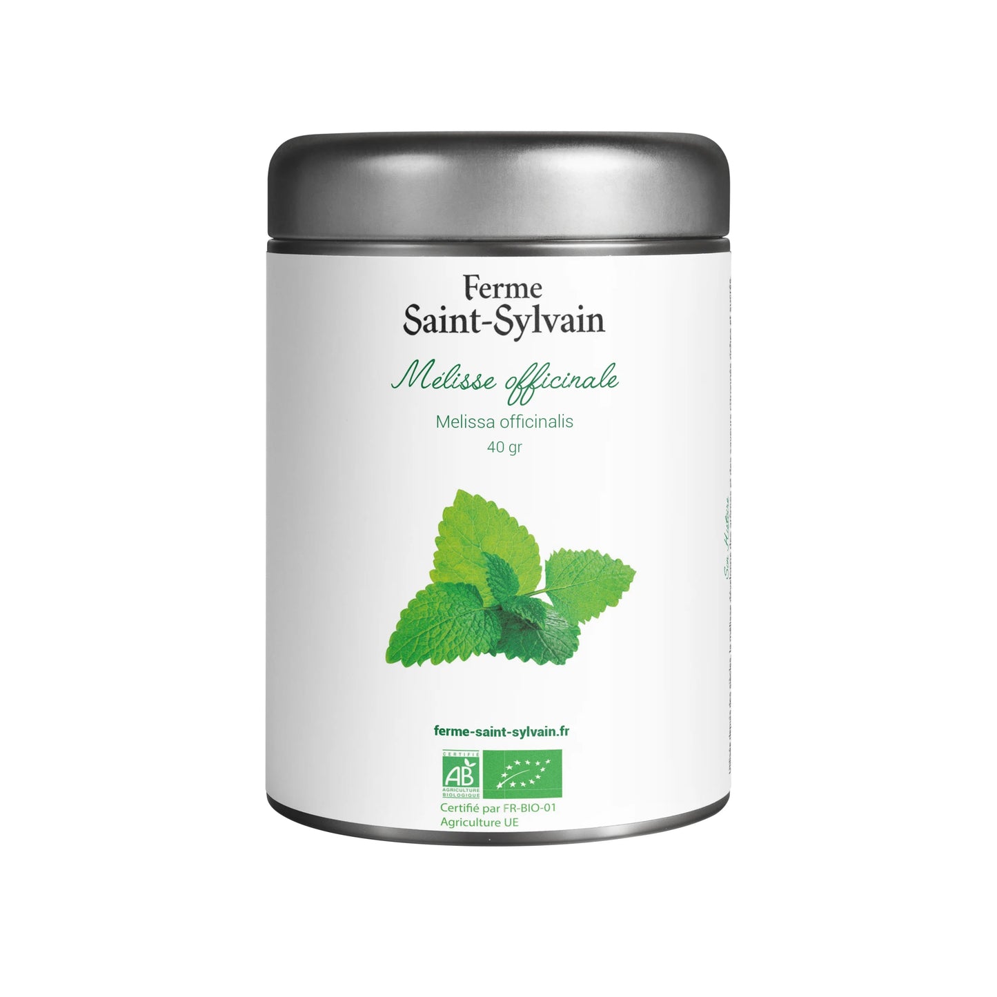 Tisane de Mélisse Bio – Feuilles - Boîte 40g