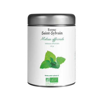 Tisane de Mélisse Bio – Feuilles - Boîte 40g