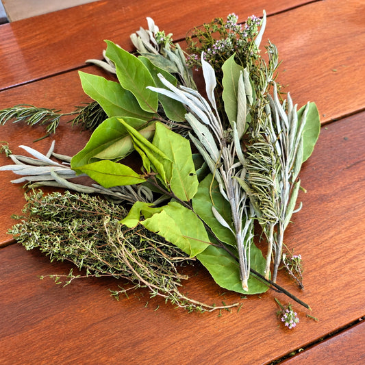Bouquet d’Aromates Bio – Herbes Entières sur Tige