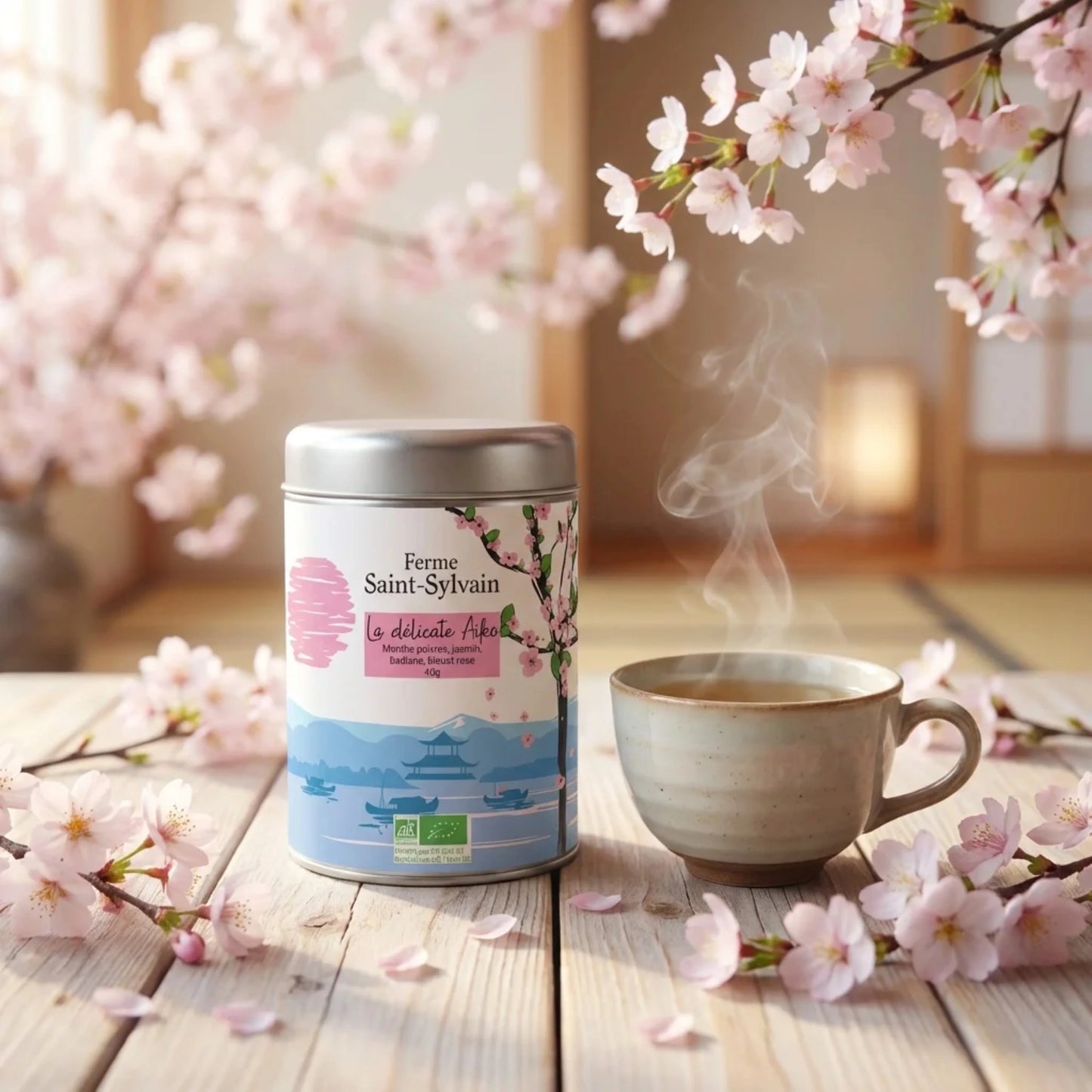 Tisane La délicate Aïko Bio – Infusion florale aux notes fraîches et anisées - 40g