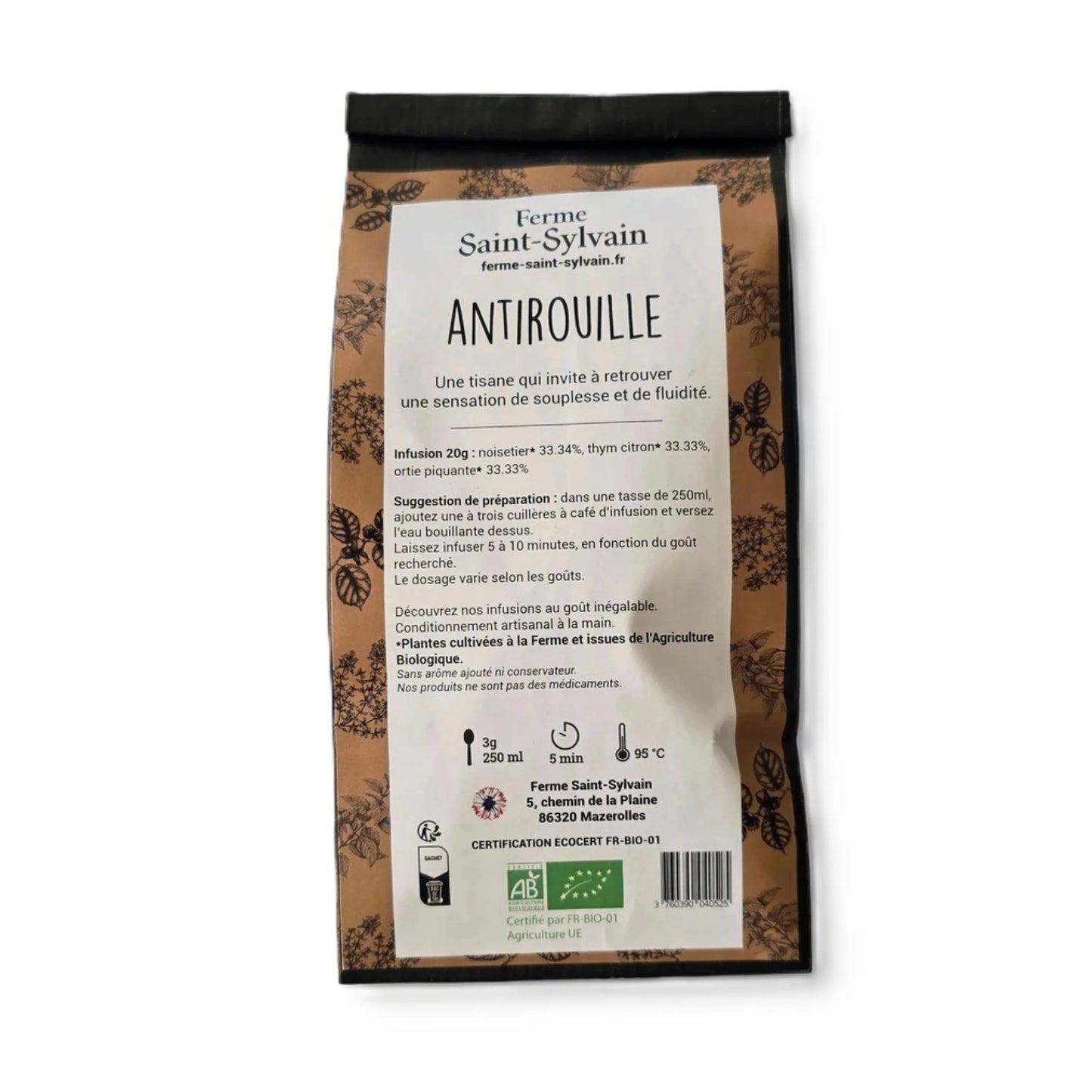 Antirouille - Tisane bio 20g