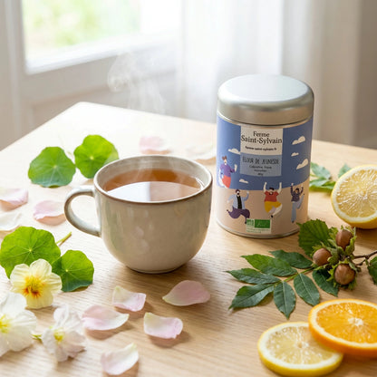 Tisane Elixir de jeunesse Bio : capucine, frêne, noisetier