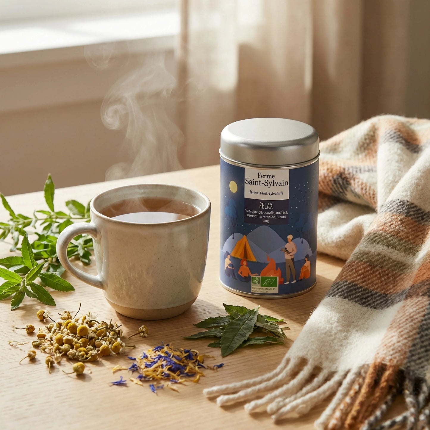 Tisane Relax Bio – Infusion douce & aromatique - 40g