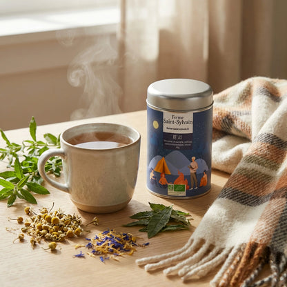 Tisane Relax Bio – Infusion douce & aromatique - 40g