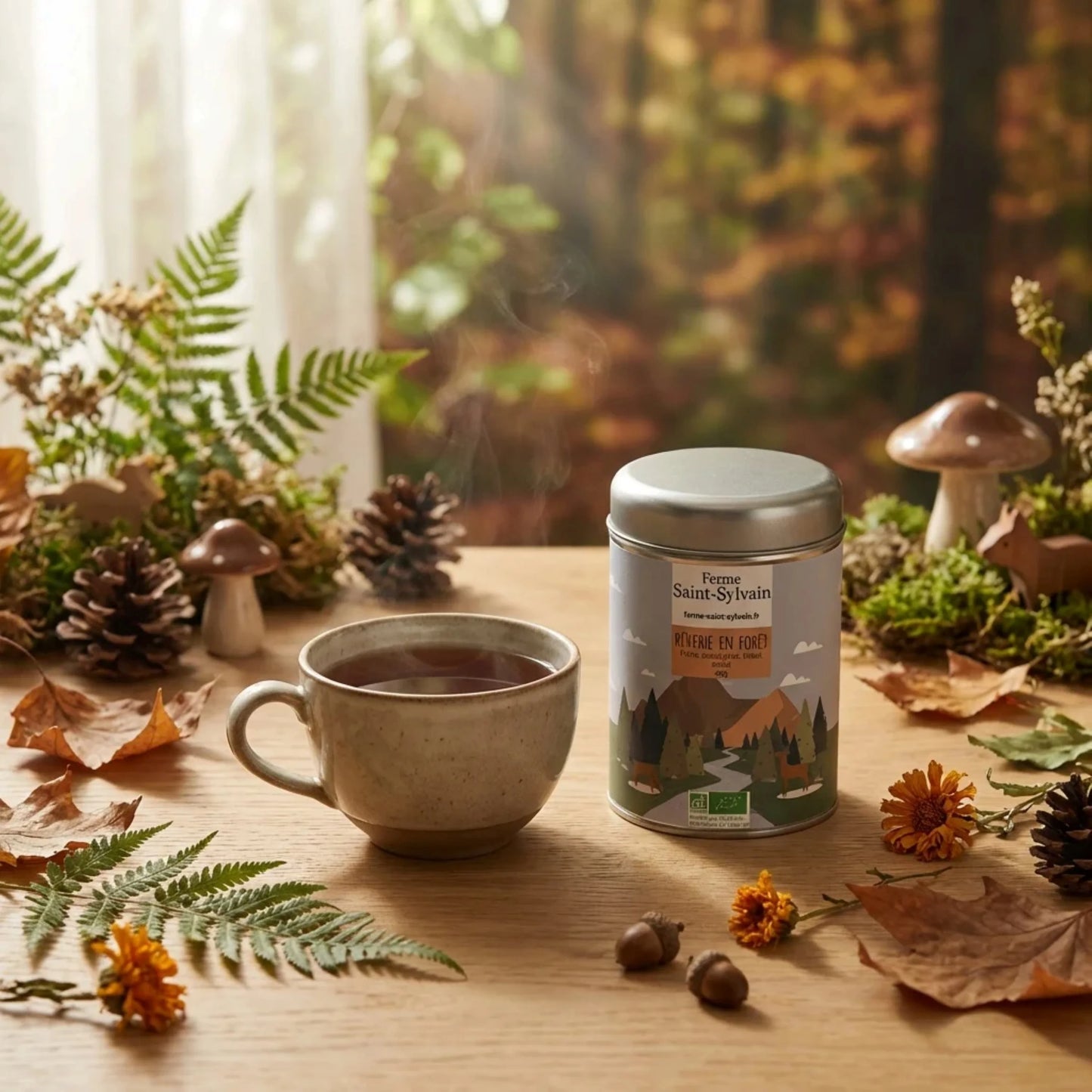Tisane Rêverie en Forêt Bio – Infusion boisée & végétale - 40g