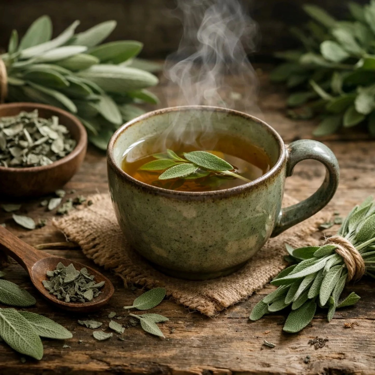 Tisane Sauge Bio – Infusion bio aromatique aux feuilles de sauge - Sachet 40g