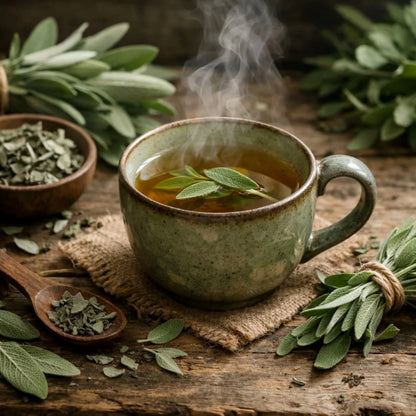 Tisane Sauge Bio – Infusion bio aromatique aux feuilles de sauge - Sachet 40g