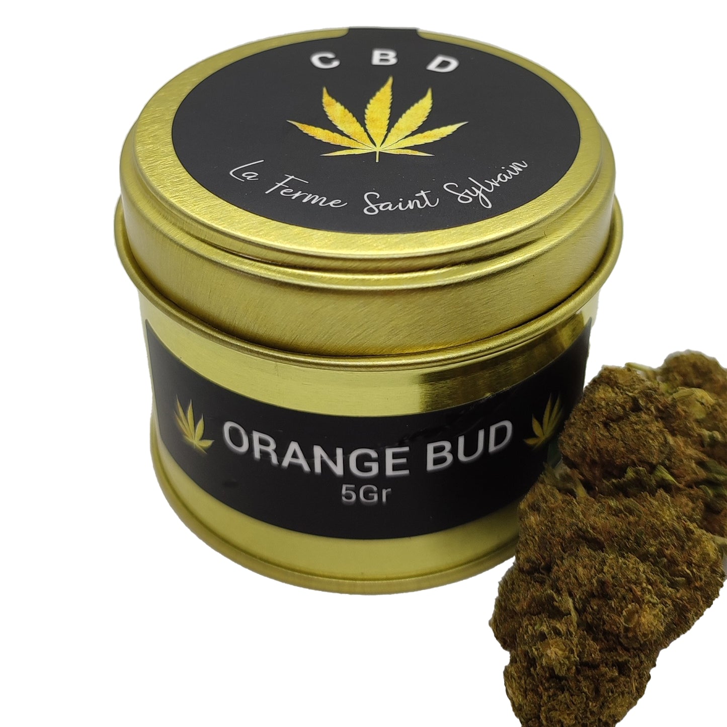Fleurs de CBD Orange Bud Bio - Fleurs entières