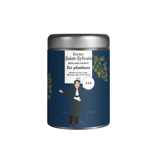 Tisane des Plaideurs Bio – Menthe poivrée, Sauge & Thym citron