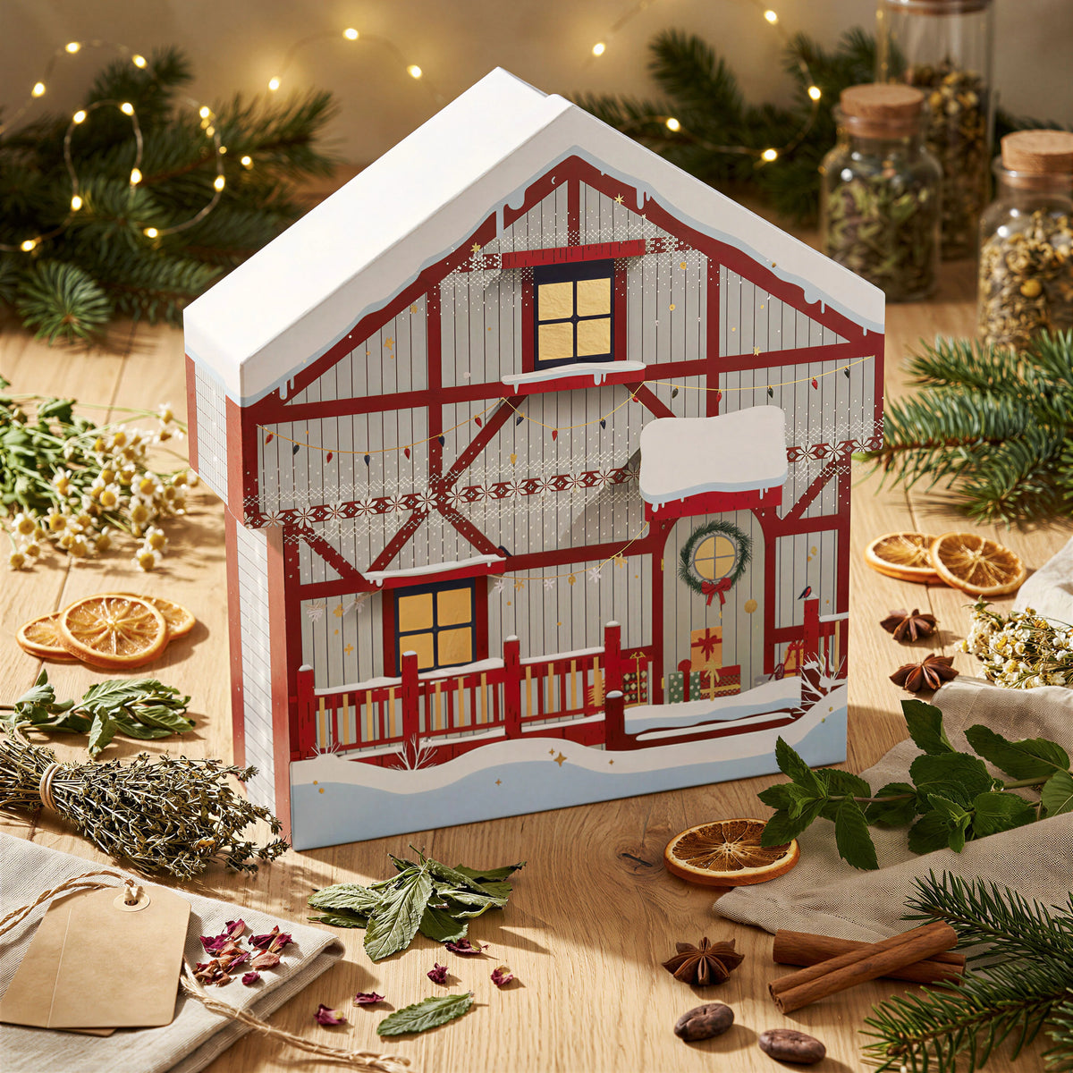 Calendrier de l’Avent – 24 infusions pour attendre Noël*