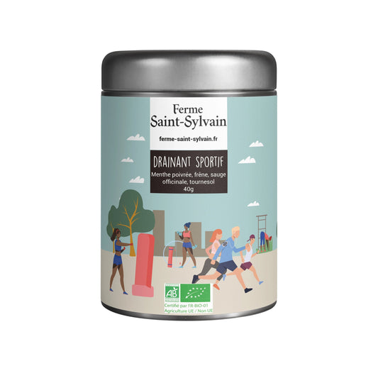 Tisane Drainant Sportif – Infusion bio fraîche et tonique après l’effort