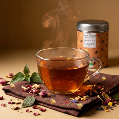Tisane Garde à Vous Bio – Infusion fraîche et tonique aux notes végétales et épicées - 40g