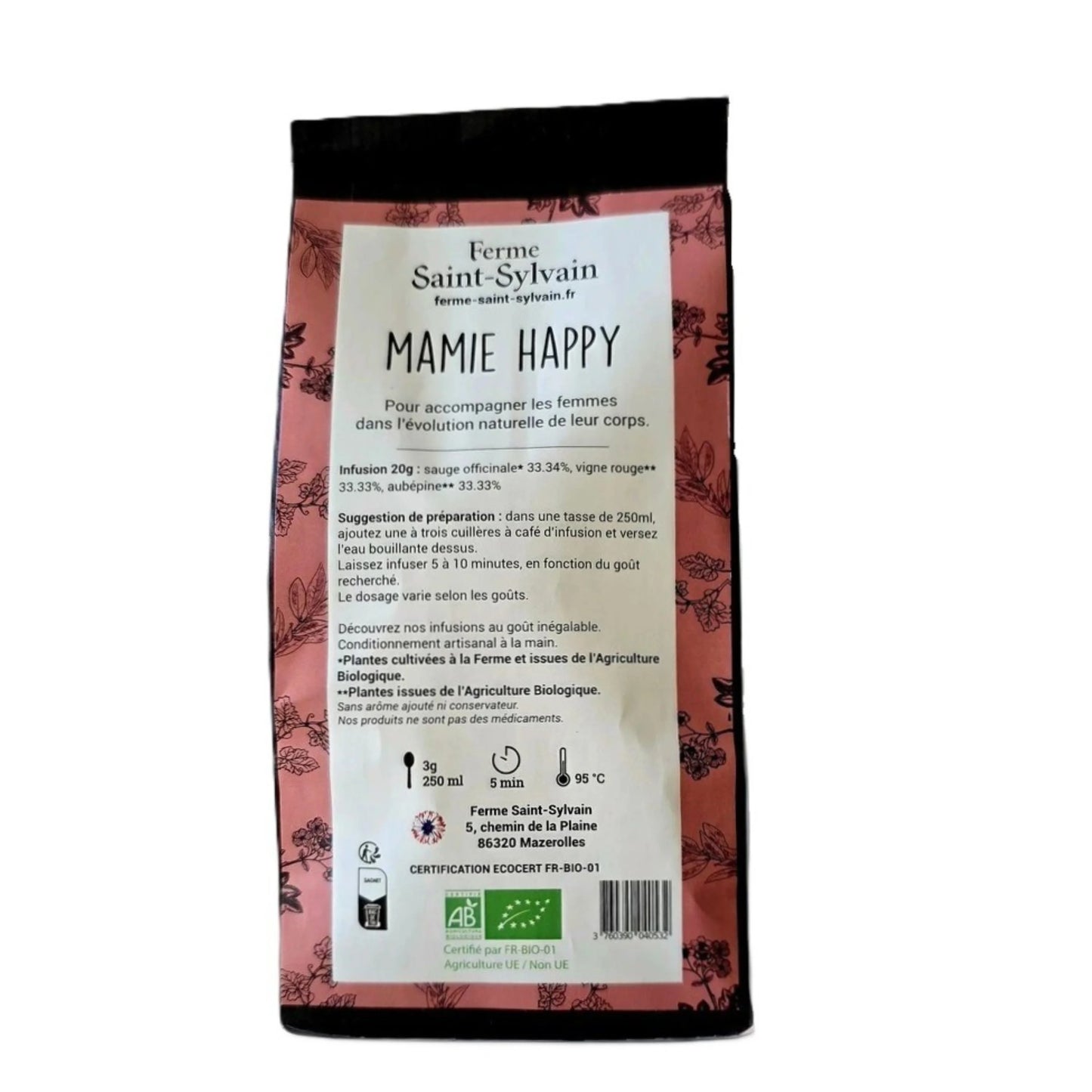 Mamie Happy  - Tisane bio 20g