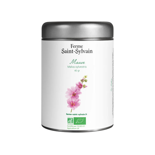 Tisane de Mauve Bio - Boîte 40g