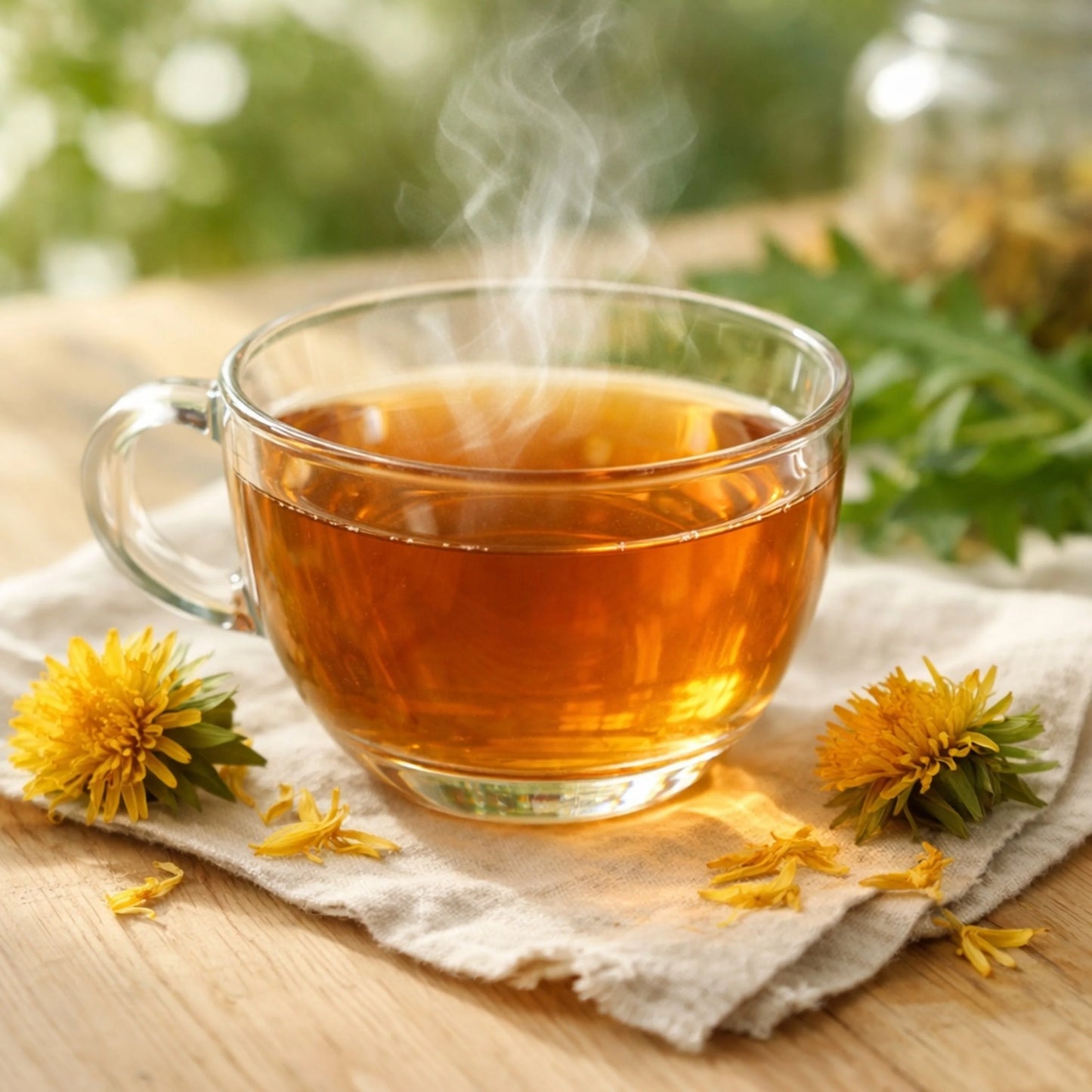 Tisane de pissenlit bio – Fleurs de pissenlit entières