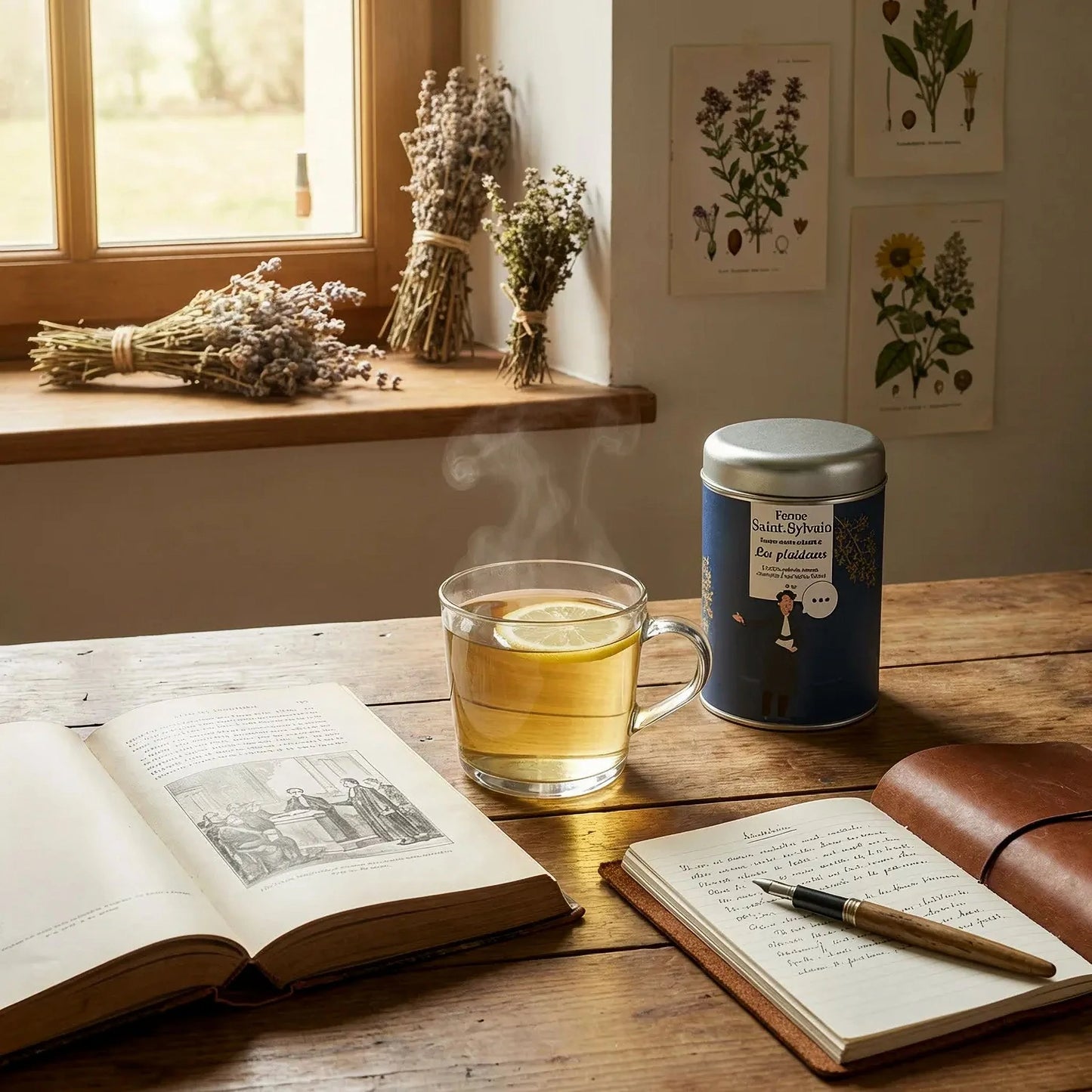 Tisane des Plaideurs Bio – Menthe poivrée, Sauge & Thym citron