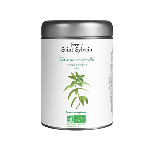 Tisane Verveine Citronnelle Bio – Infusion bio fraîche et aromatique aux feuilles de verveine citronnelle - 40g